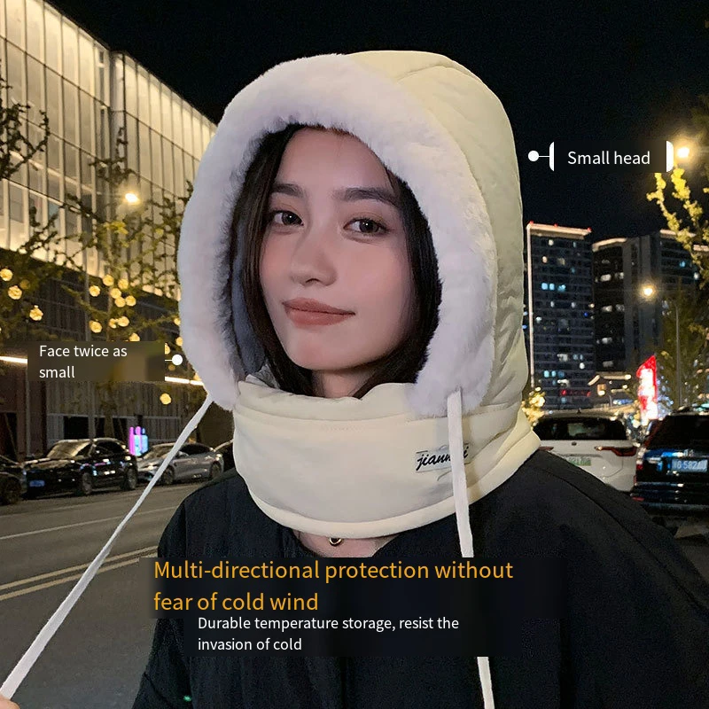 Mascarilla térmica transpirable para frío con visera cortaviento