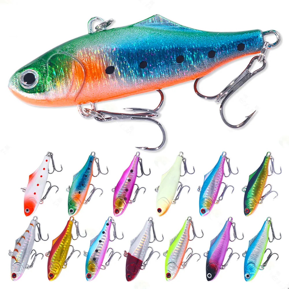 Señuelo VIB de pesca 7cm 24g vista lateral