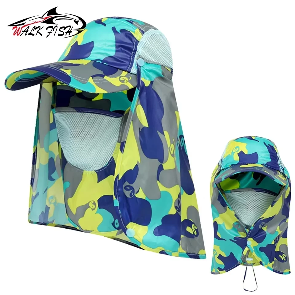 Gorra de pesca Walk Fish – Protección UV antiviento transpirable - imagen 3