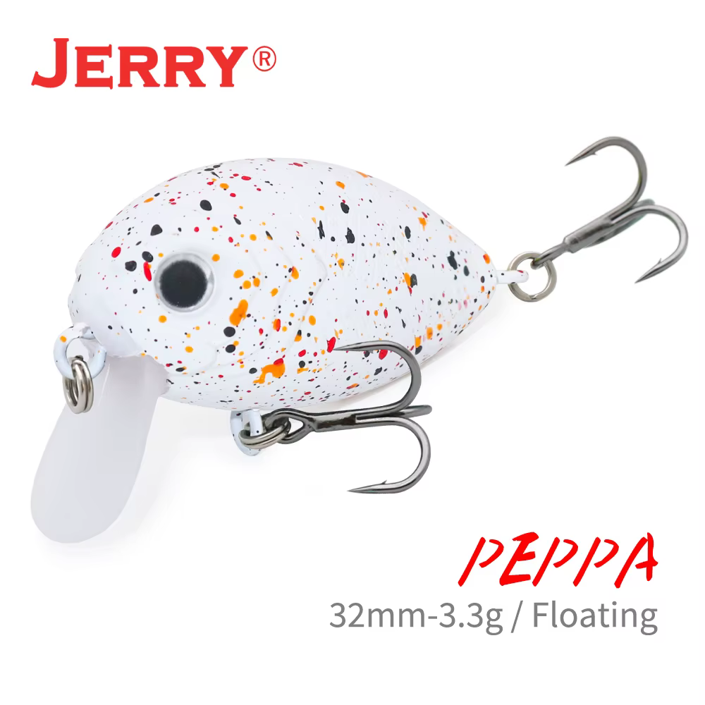 Jerry Peppa Señuelos Giratorios para Trucha – Micro Wobbler Crankbait