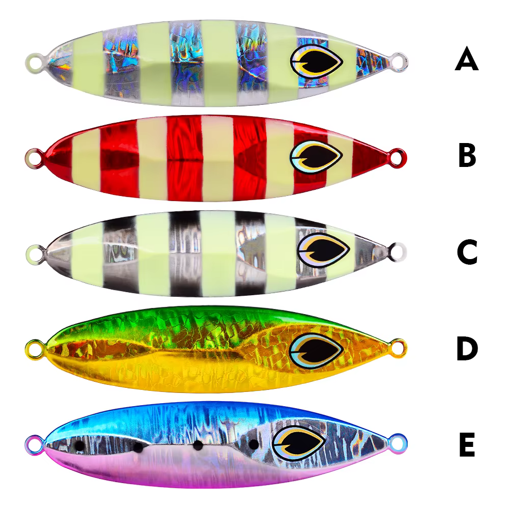 Señuelos Metálicos Slow Jigging Proberos – Cuchara Luminosa - imagen 2