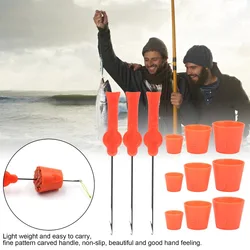 Kit Molde Cónico Pellets con Aguja de Cebado – Pesca Deportiva