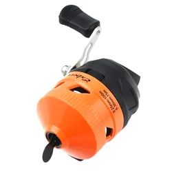 Carrete spincast alta velocidad con línea de nailon para mano derecha