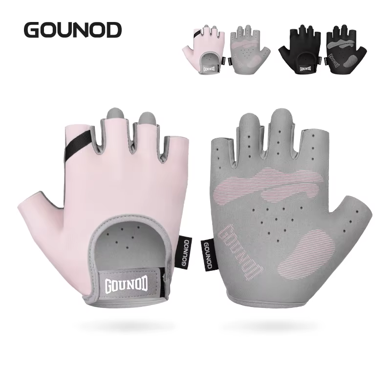 Guantes sin dedos de pesca y ciclismo, transpirables y antidesliz - imagen 2