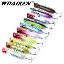 Popper flotante 11.5g 80mm – Señuelo artificial duro con anzuelos #6