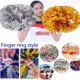 Pompones para animadoras multicolor, accesorios para club deportivo