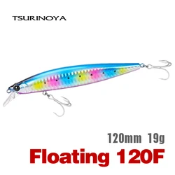 Señuelo TSURINOYA 120F Flotante de Tungsteno – Ultra Largo Alcance