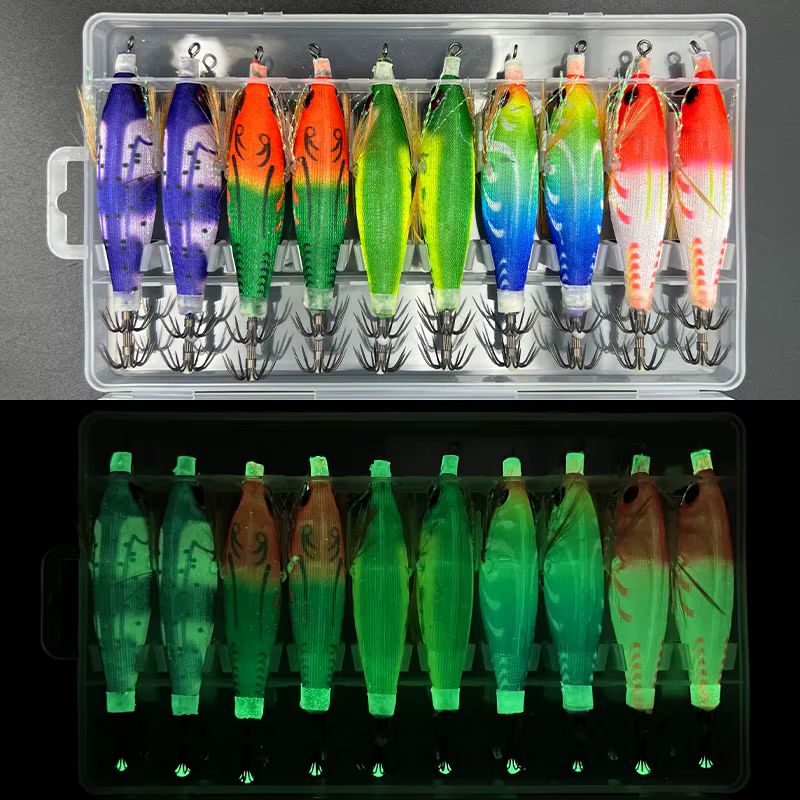 Señuelo Luminoso ShareShark para Calamar en Agua Salada - imagen 4