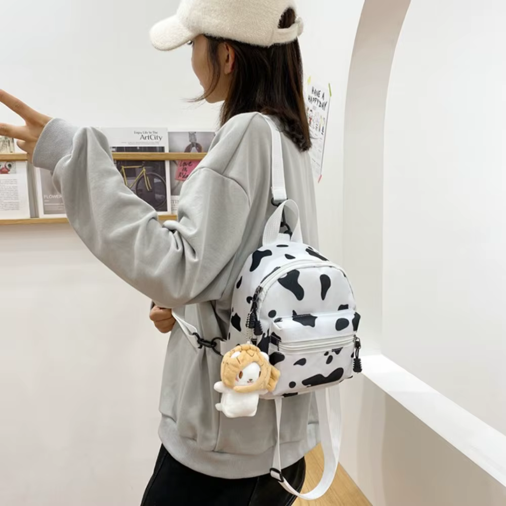 Bolso de viaje para mujer con diseño de vaca y correa ajustable - imagen 2
