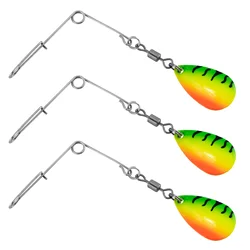 Spinnerbait Colorado con cuchilla - Para lubina, trucha y lucioperca