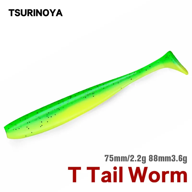T-Tail Tsurinoya – Señuelo doble color para Lucio