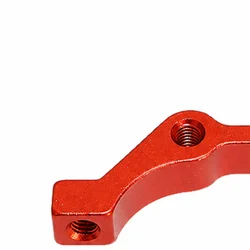 Adaptador Caliper Freno Disco IS F203/R180 - Rojo CNC