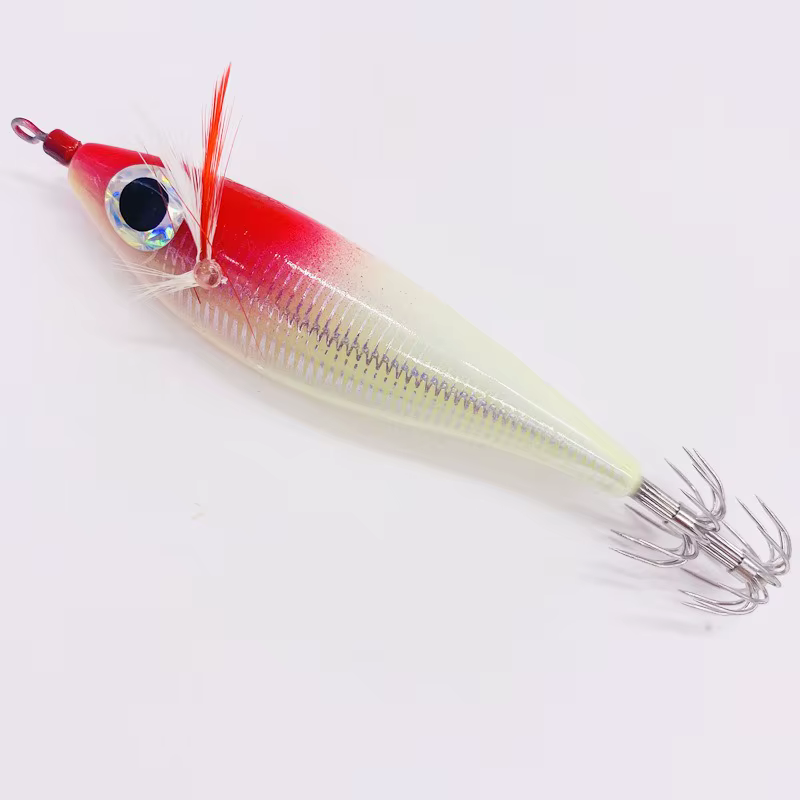 Jig de Calamar Noctilucente – Señuelo Luminoso para Pesca Marítima - imagen 4