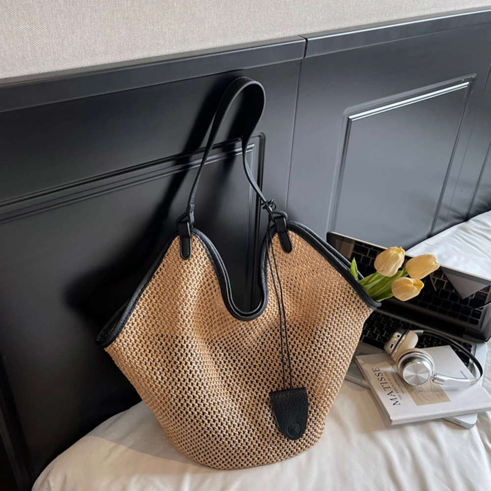 Bolso estilo boho en uso cotidiano