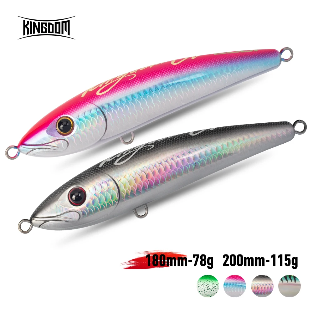 Kingdom GT Phantom Señuelo lápiz flotante para pesca en agua salada