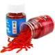 Gusano de goma imitación lombriz con olor a sangre reutilizable - imagen 5