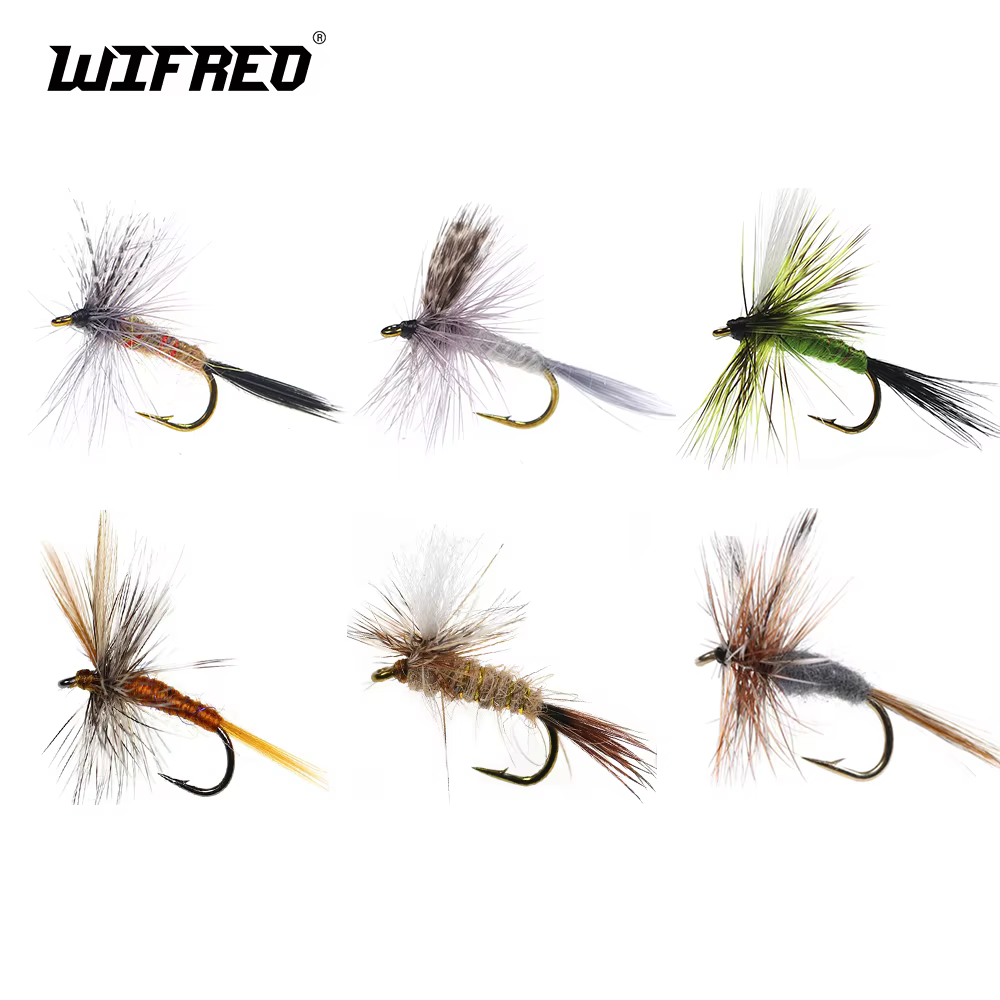 Wifreo ADS Moscas Secas para Trucha Hendrickson Mayfly Caddis