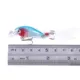 Pesca Feathe Wobbler de superficie Crankbait para lucio y trucha