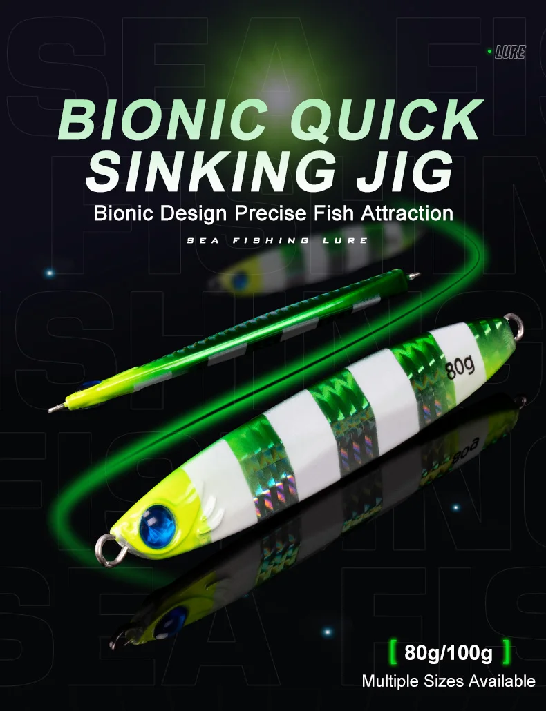 Señuelo TEASER J112 para pesca en el mar