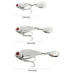 Cuchara Spinnerbait japonesa con pala vibratoria – Agarre giratorio Jigging