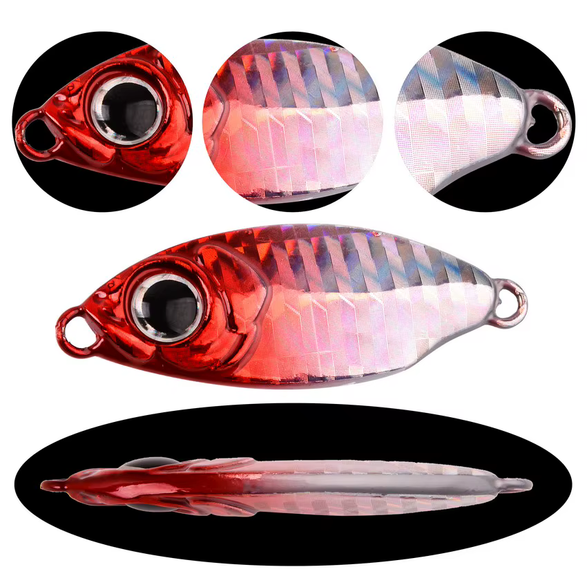 Señuelo Spinnerbait de metal para trucha - Jig Minnow 10-25 g - imagen 4
