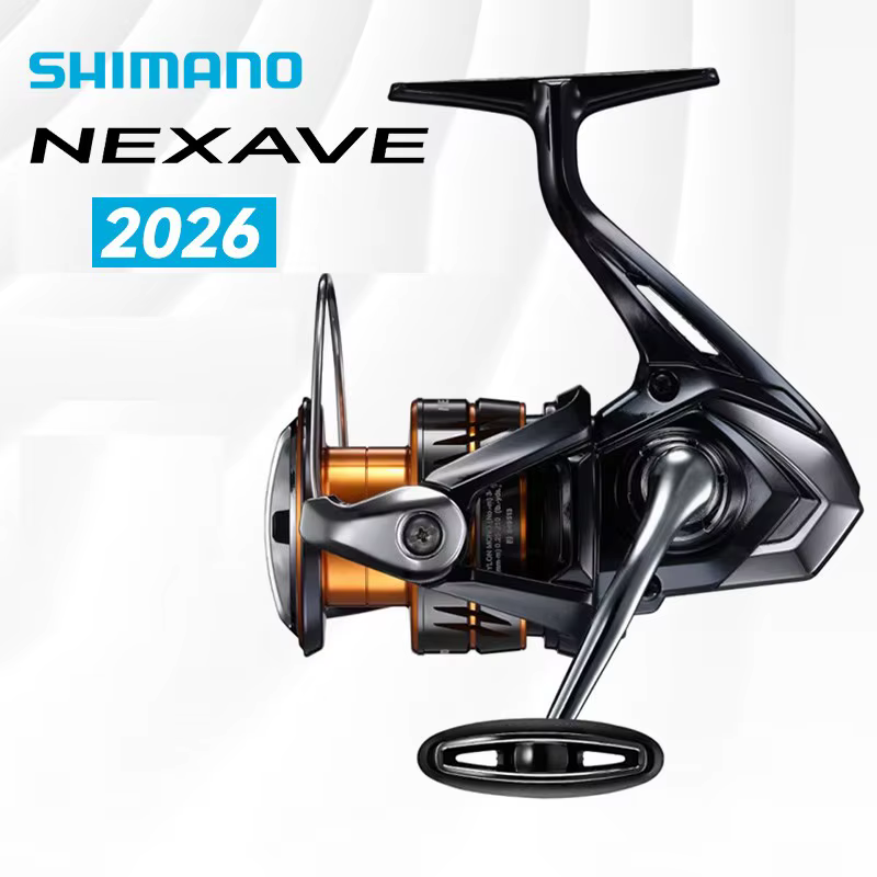 Carrete Shimano NEXAVE Ultraligero Aleta Tiburón Anti-reversa