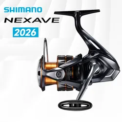 Carrete Shimano NEXAVE Ultraligero Aleta Tiburón Anti-reversa