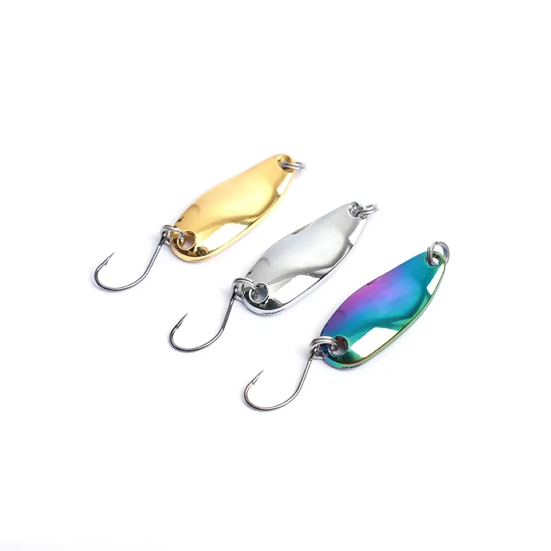Mini Wobbler Spinnerbait con lentejuelas y cuchara para pesca - imagen 4