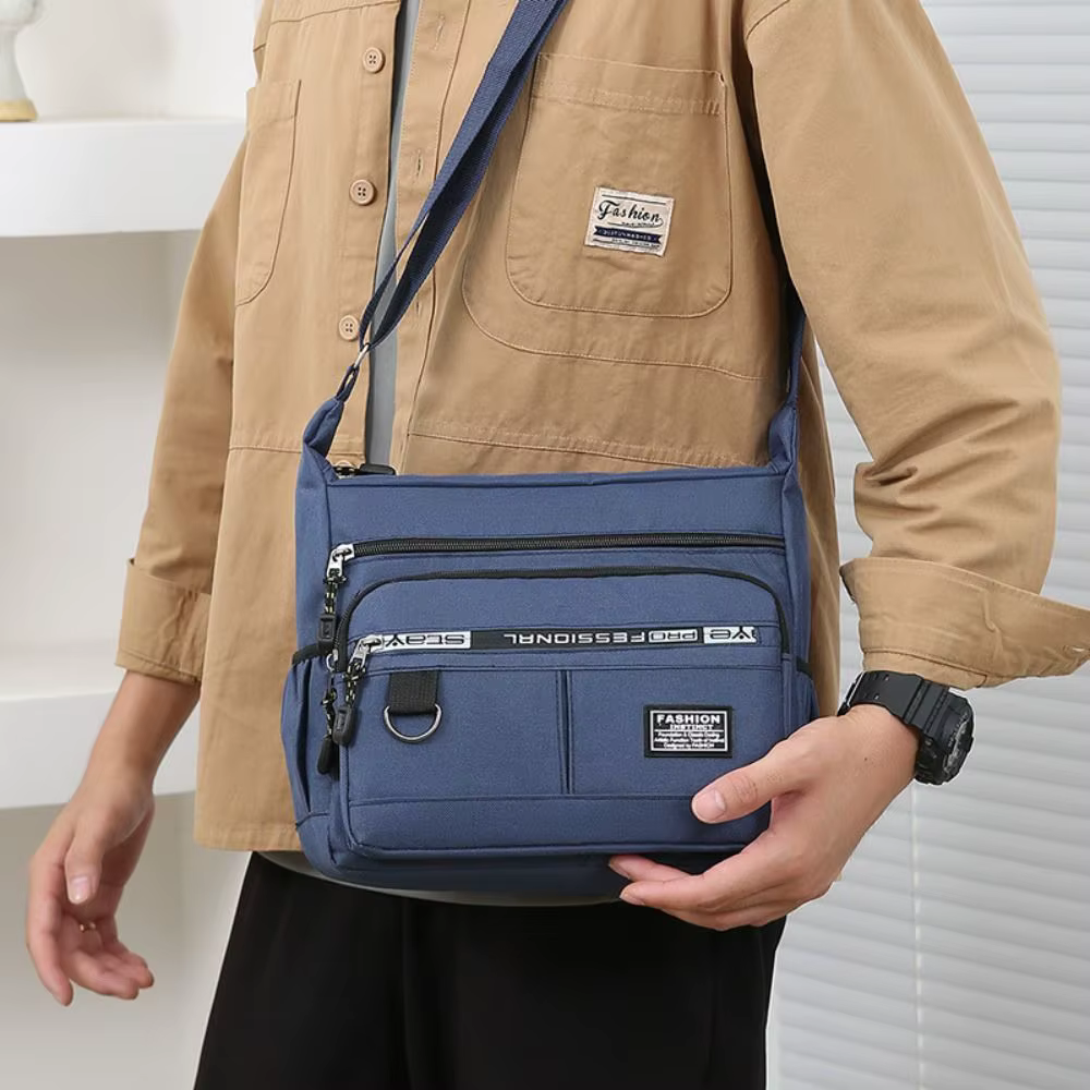 Bolso Bandolera de Nailon para Viaje de Gran Capacidad - imagen 4