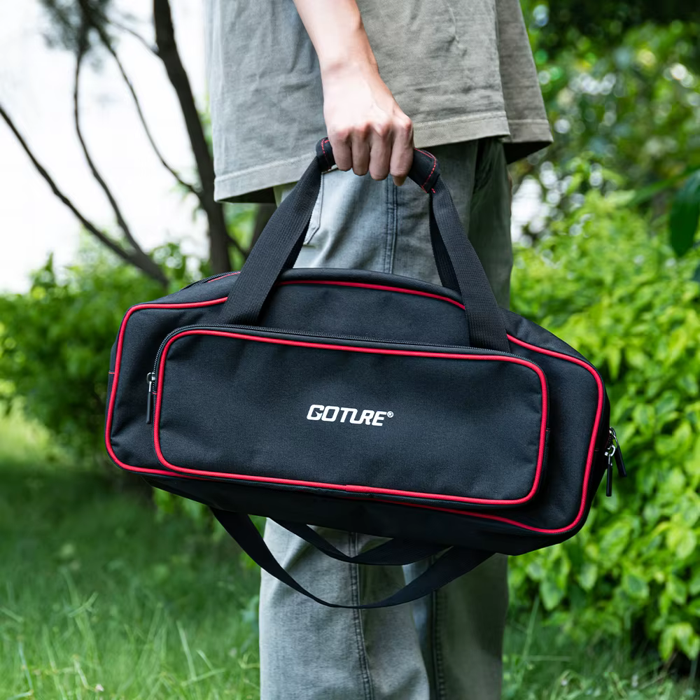 Bolsa de Pesca Goture Impermeable – Estuche para Cañas y Carretes con Múltiples Bolsillos - imagen 4
