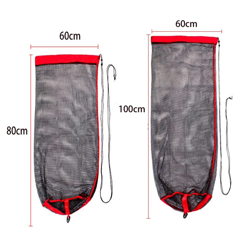 Bolsa de malla portátil para peces vivos con red plegable - imagen 5