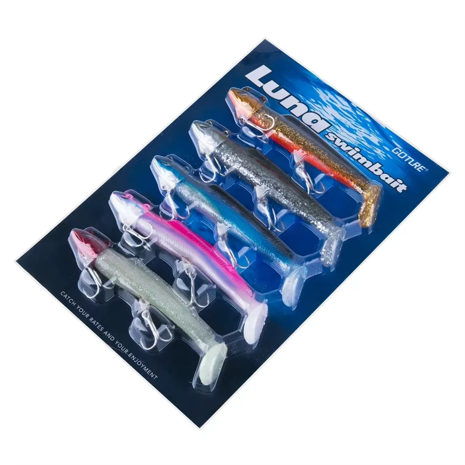 Goture Luna Swimbait Jig Head señuelo para silicona - imagen 5