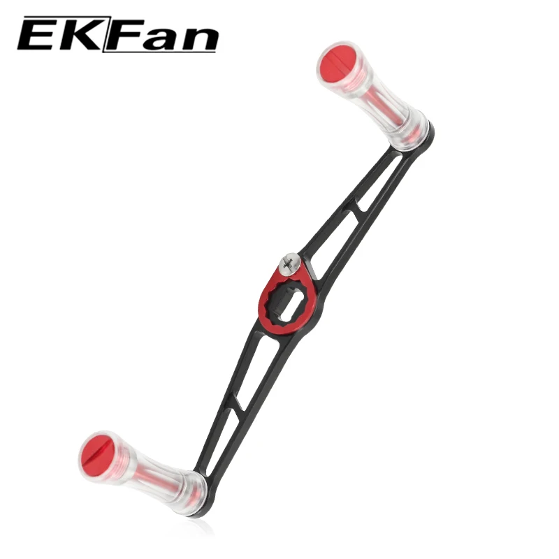 Manivela de carrete EKFan de aluminio con perilla acrílica - imagen 4