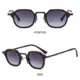 Gafas de sol cuadradas pequeñas UV400 montura metálica vintage - imagen 2