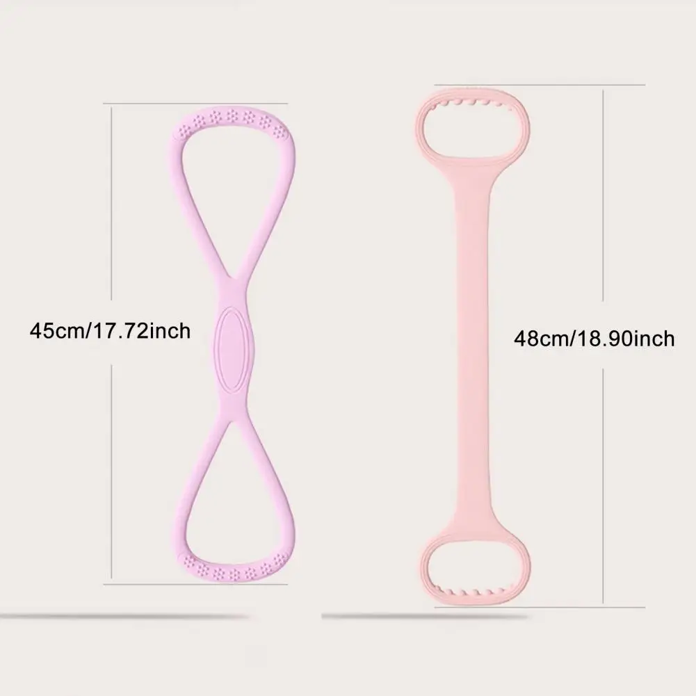 Figura 8 banda de resistencia física antideslizante de silicona 25/35Lbs