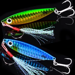 Jig metálico lucio agua salada resistente brillante efectivo 7g-30g
