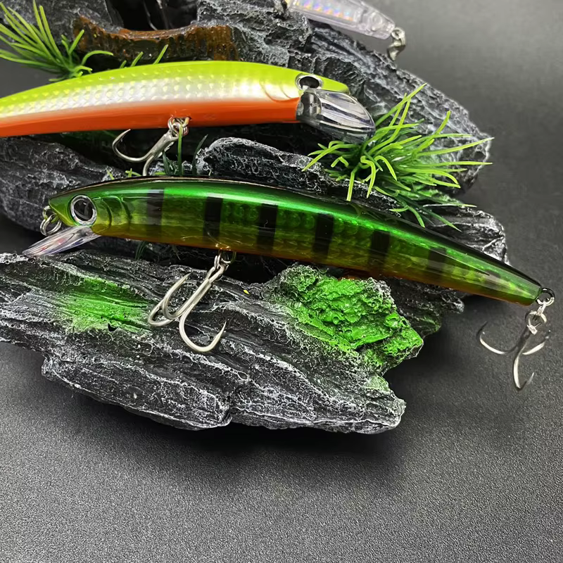 Señuelo Minnow Flotante 3D para Lubina y Trucha - imagen 3