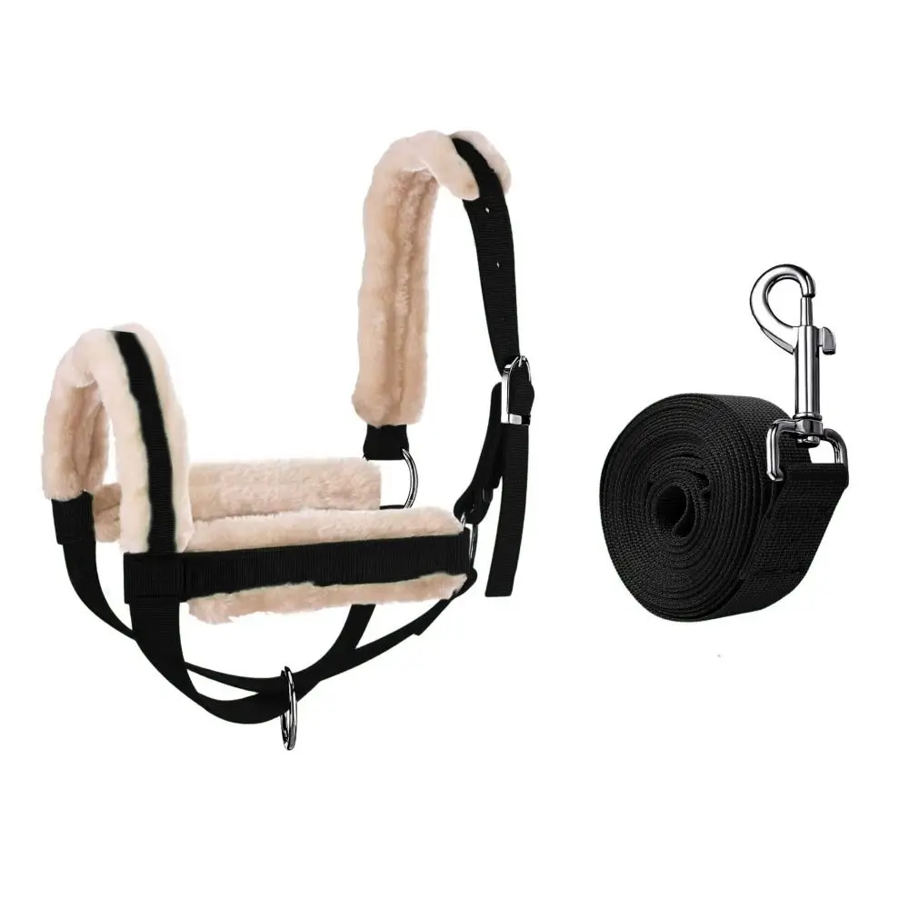 Arnés de nylon afelpado ajustable con correa para entrenamiento - imagen 4