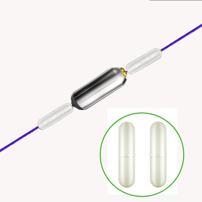 Izu Gancho Único Conjunto accesorios pesca para montaje de línea - imagen 2