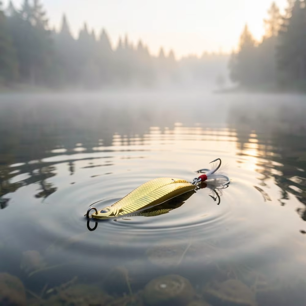 Señuelo Metálico de Pesca para Lucio, Lubina y Lucioperca - imagen 5