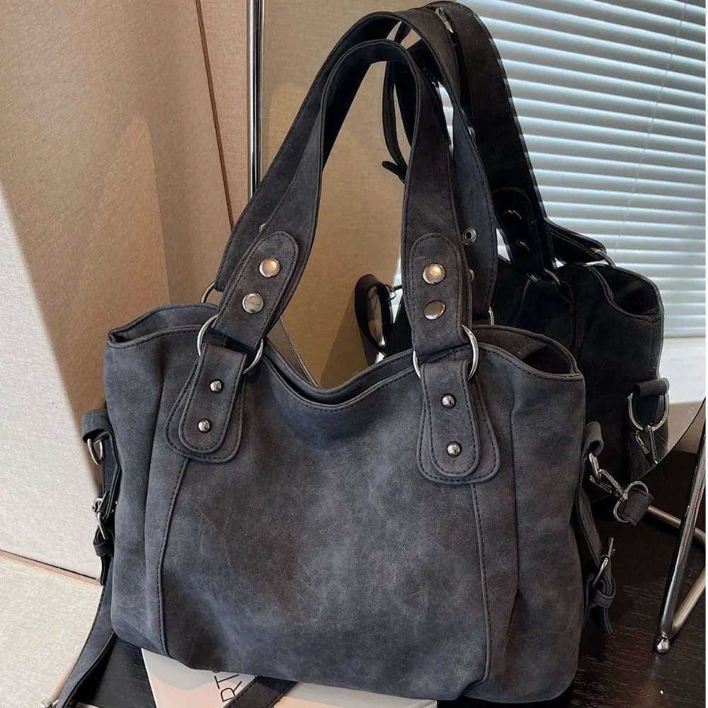 Bolso bandolera de mujer gran capacidad piel sintetica forma estrella - imagen 3