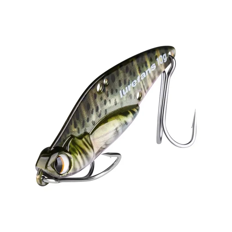 Lurefans señuelo vibra hundida metálica antienredos para pesca - imagen 5