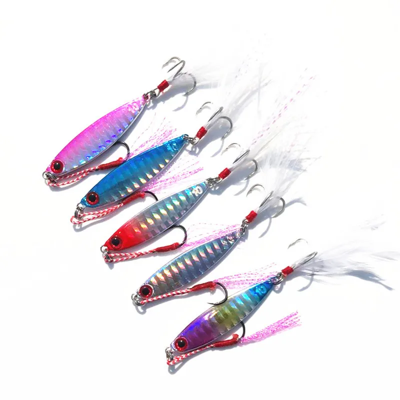Shore Cast Jig Señuelo Metálico Lento - Cebo Duro para Jigging - imagen 2