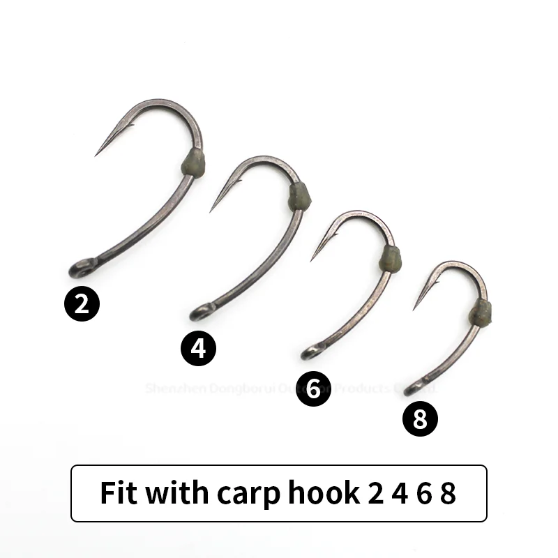 Cuentas de sujeción Super Grip para anzuelos – Stop de línea carp - imagen 3