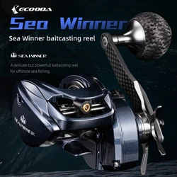 Carrete Baitcasting Ecooda Sea Winner – Alta resistencia a corrosión