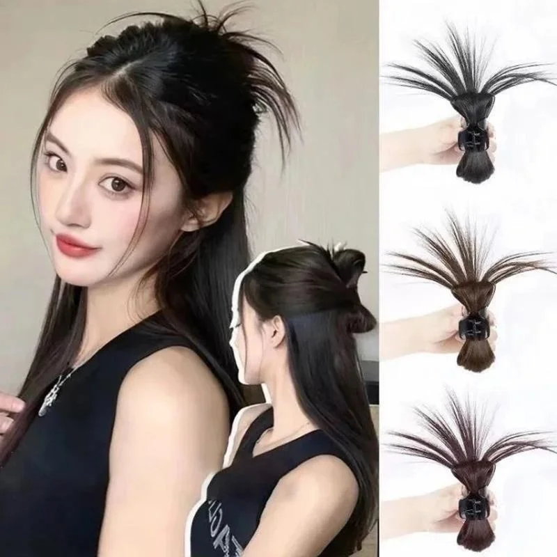 Pinza en el cabello, look de ocasión