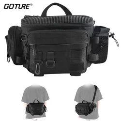 Goture Bolsa Bandolera de Pesca para Señuelos, Vinilos y Accesorios