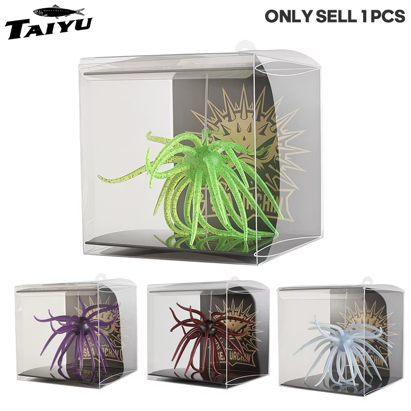 Vinilo Taiyú Erizo de Mar 13 cm con tentáculos biónicos para spinning - imagen 2