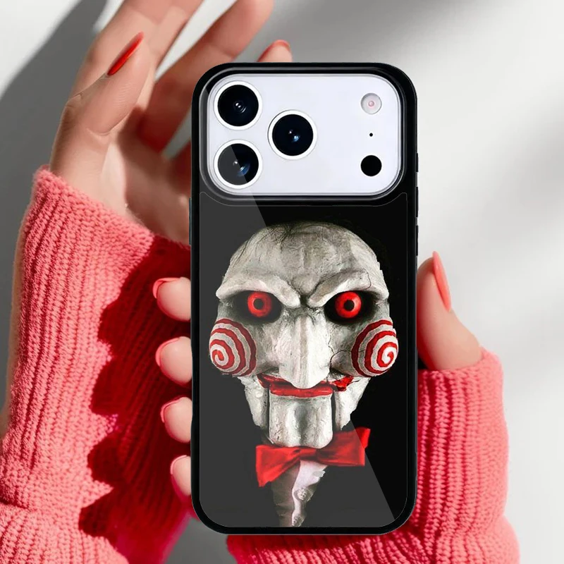 Funda de teléfono con diseño Jigsaw Saw vista frontal
