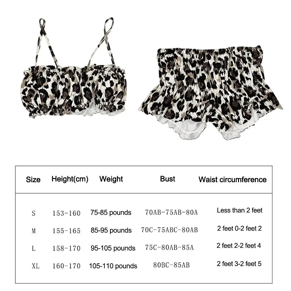 Bikini vintage leopardo frontal
